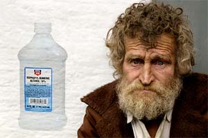 homeless alcoholic
